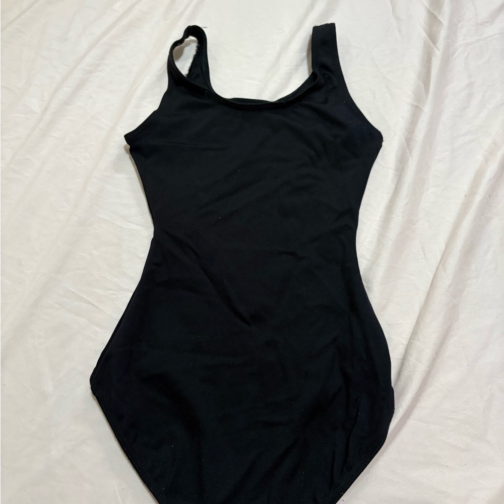 Black One-Piece Swimsuit